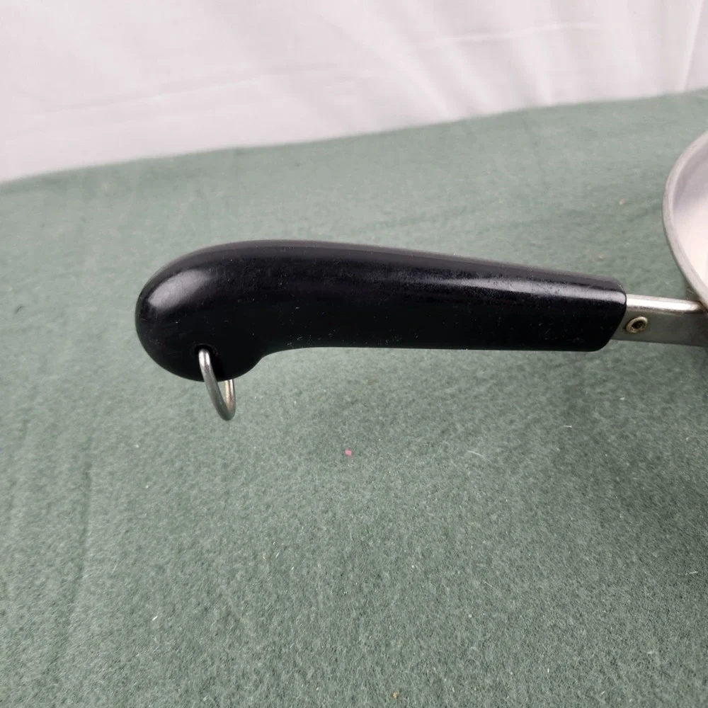 Vintage‎ Revere Ware Stainless Steel 9 Inch -81 Frying Skillet Pan NO LID USA